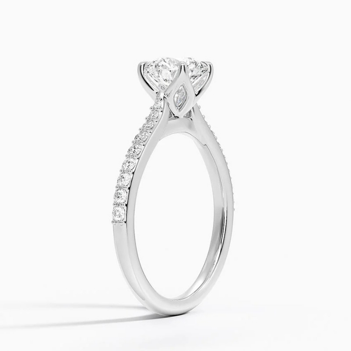 TEKTAŞ YÜZÜKLER 1.04 Karat D Color Vvs2 Berraklık IGI SERTİFİKALI Laboratuvar Pırlantası Yüzük - JDYZ00202